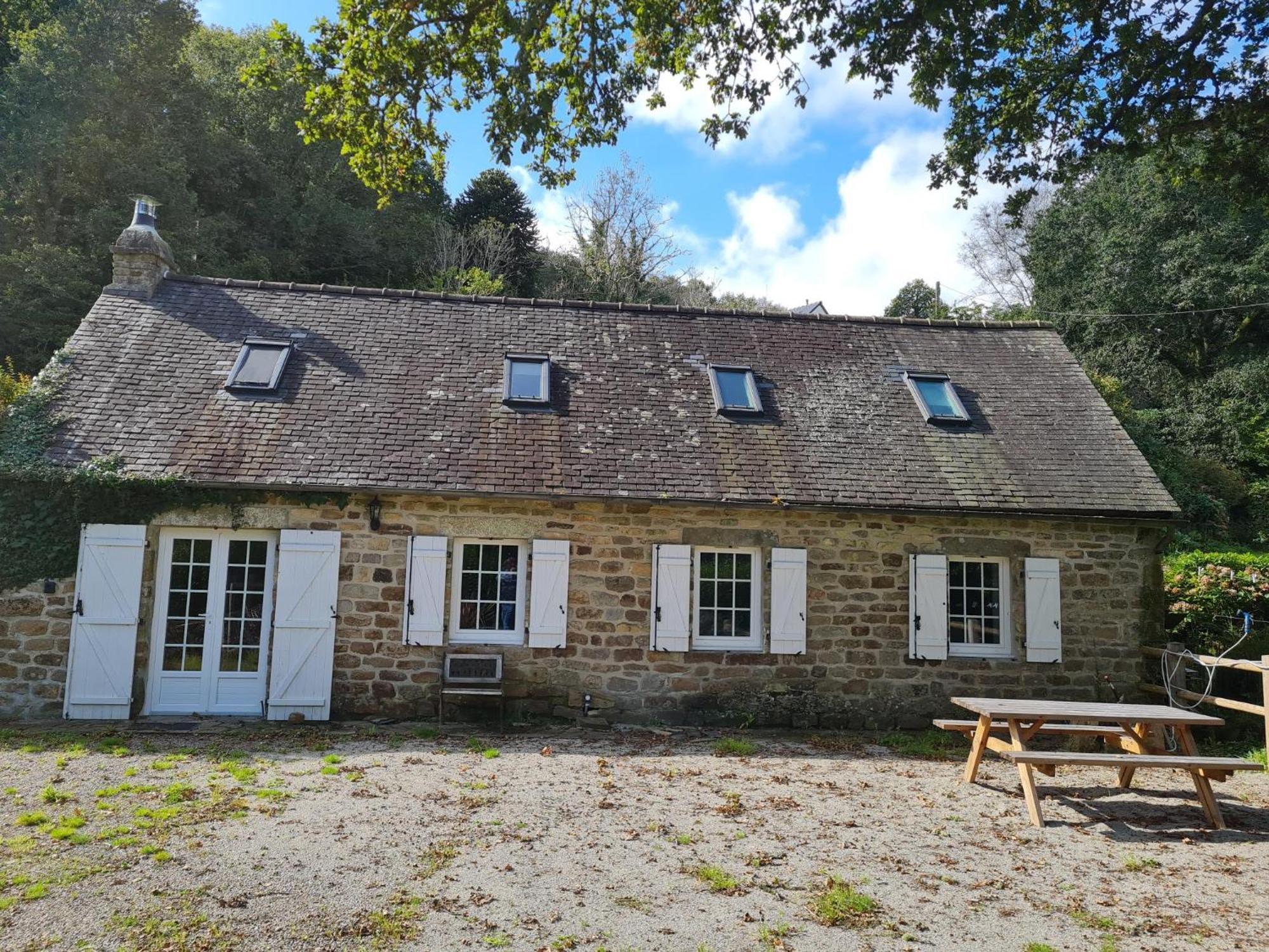 Moulin De Bonnescat Villa Plogonnec Eksteriør bilde